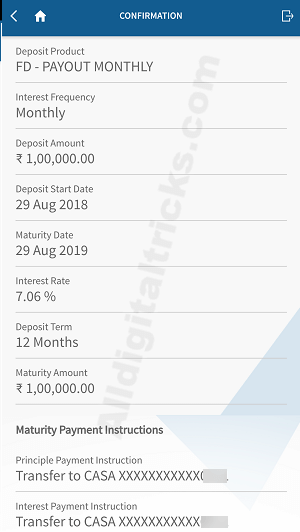 Yes Bank Open Fixed Deposit (FD) online