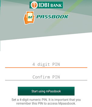 How to use IDBI mPassbook