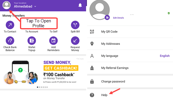 Phonepe chat support