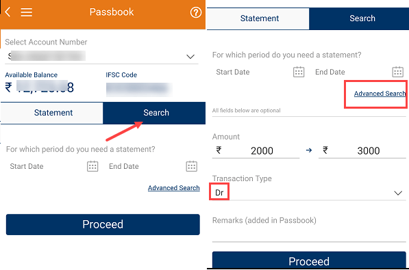 ICICI Bank Digital Passbook on Phone