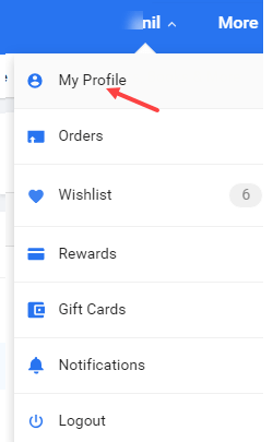Flipkart change email and mobile