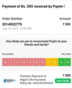 Pay LIC Premium Payment on Paytm