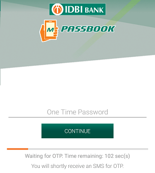 How to use IDBI mPassbook