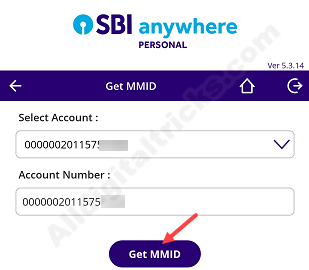 Get SBI MMID online