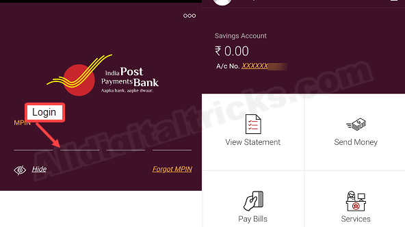 IPPB Mobile Banking registration