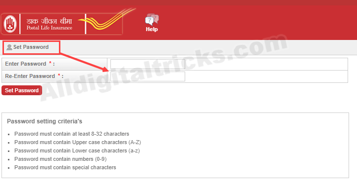 Online PLI Generate ID and PLI login password 