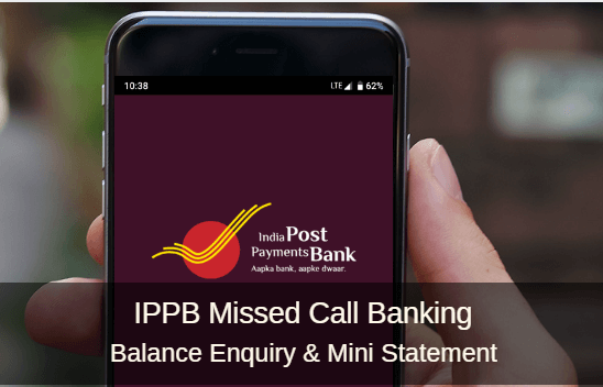 ippb balance check missed call