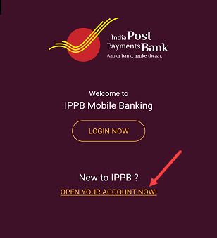 open IPPB saving account online