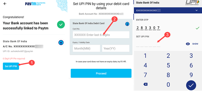Paytm Bank to Bank Money Transfer