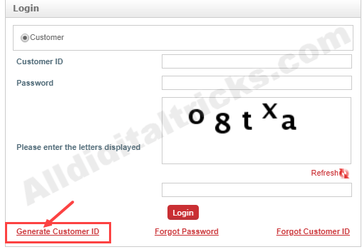 Online PLI Generate ID and PLI login password 