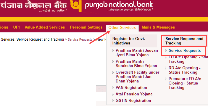 PNB monthly e-statement