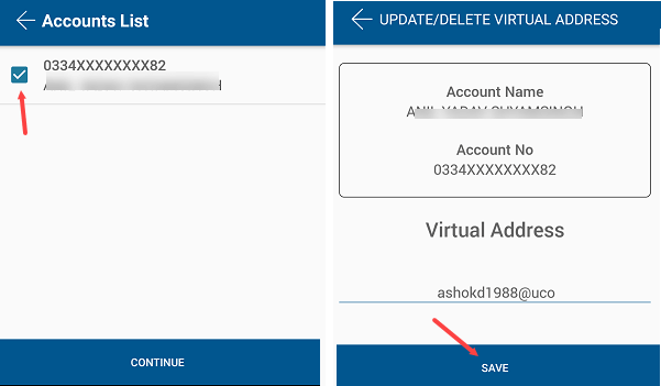 UCO BHIM UPI - register, Create UPI ID and UPI PIN