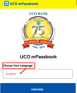 UCO Bank mPassbook online