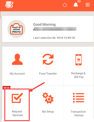 apply online BOB ATM Card