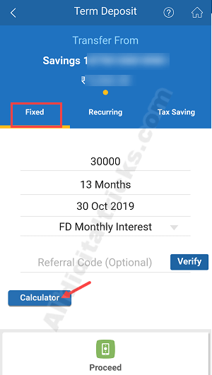 Open FD Online Federal Bank 