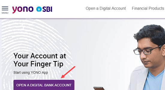 SBI YONO Digital  Saving Account open 