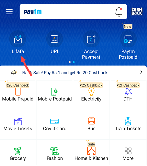 Paytm send Lucky Lifafa To Multiple users