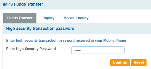 SBI Net banking other Bank money transfer