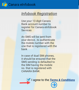 Canara Bank Passbook online on phone