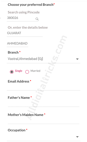 Axis ASAP account open online