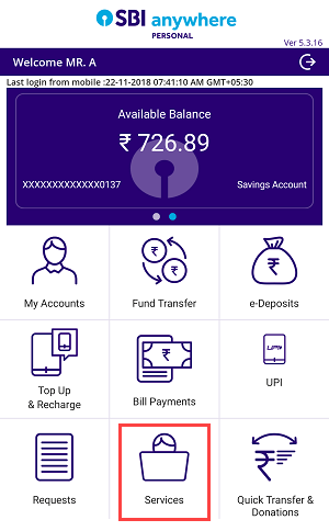 SBI ATM Debit card withdrawal limit per day