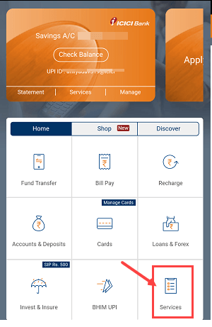 Transfer ICICI Account to another branch