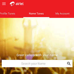Airtel name hello tune