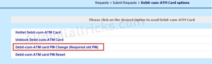 BOI ATM PIN generation change Online
