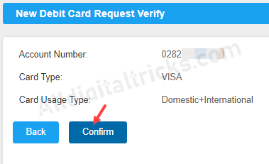 apply Canara Bank Debit card online