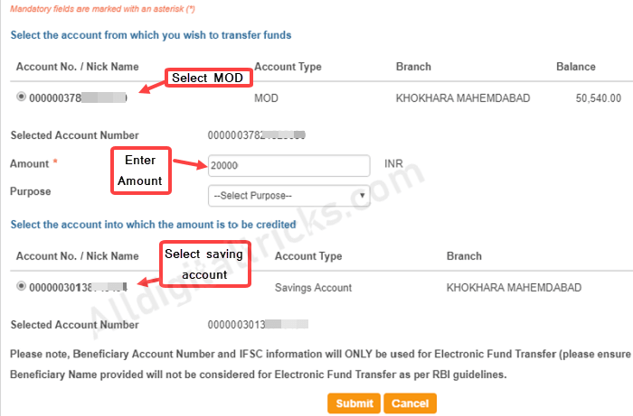 How To Withdraw SBI MOD Balance | Transfer MOD Balance To Saving Account