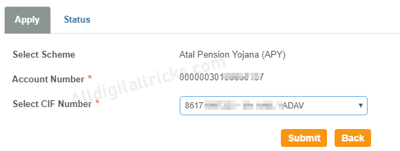 APPLY SBI APY (Atal pension Yojana) Online
