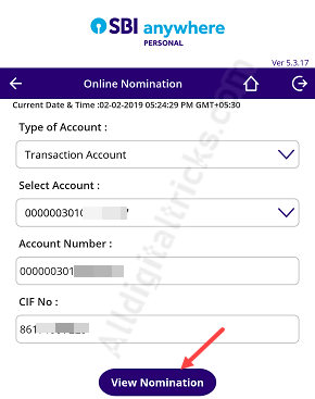 Cancel/Remove Nominee in SBI Online | Cancel Nomination