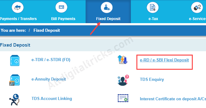 Close SBI RD Online