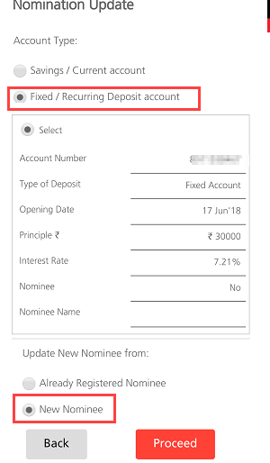 Kotak Bank Register Nominee/Nomination