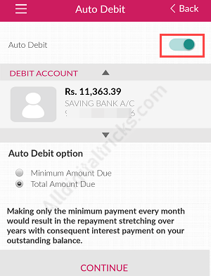 Pay Axis Bank Credit Card Bill Online