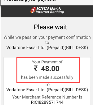 Pay Online Using ICICI Pay Later