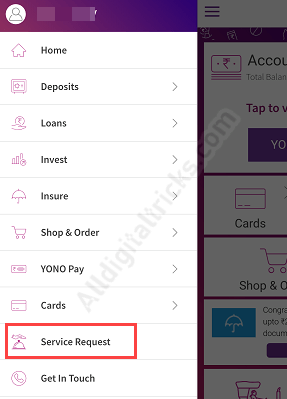 SBI Transaction Rights change online