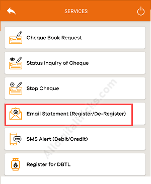 Syndicate Bank Email Statement