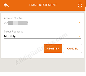Syndicate Bank Email Statement