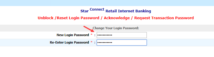 Bank of India (BOi) net banking reset login password