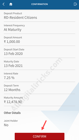 Open Yes Bank RD (Recurring Deposit) Online