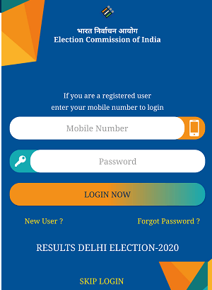 Digital Photo voter slip