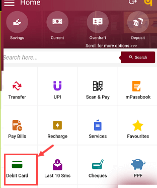 Switch ON OFF PNB ATM Debit card (Punjab National Bank)