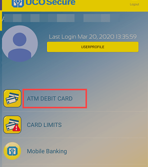 Activate International Transactions for UCO Debit card