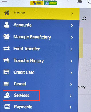 Andhra Bank mobile banking services