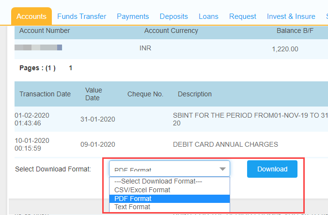  Canara Bank Account Last 6 Months Statement