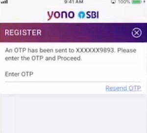 Register SBI YONO using ATM card