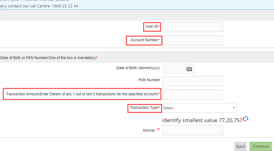 Reset Union Bank of India Net Banking Login Password