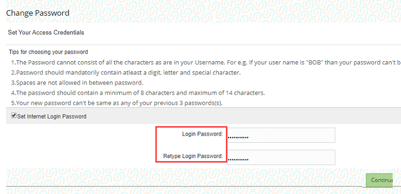 Reset Union Bank of India Net Banking Login Password