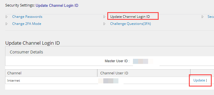 Union bank of India User ID